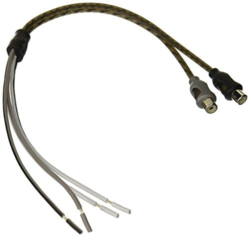 Rockford Fosgate Rfif2Sw Speaker Line To Female Rca Adapter