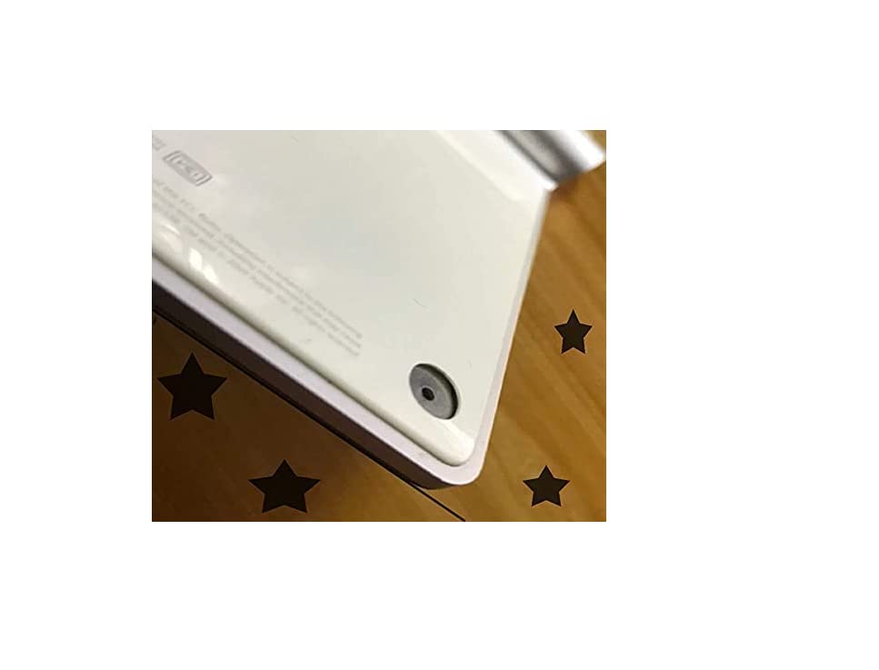 Wesappinc 2Pcs/Set Replacement Bottom Rubber Feet For Magic Trackpad A1339 Bottom Case Kit