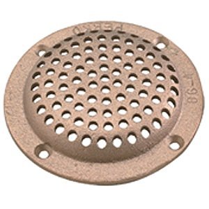 Perko 6'' Round Bronze Strainer Made In The Usa,WBKITB002IVEKLO