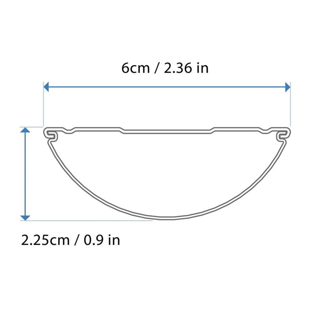 Avf Ma180W-A Cable Management, Wire Hider Kit, 6 Foot Length. Paintable