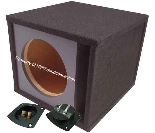 Kicker 10C15 4 Bundle With Premium Painted Face Single 15'' Loaded C15 Vented Subwoofer Box