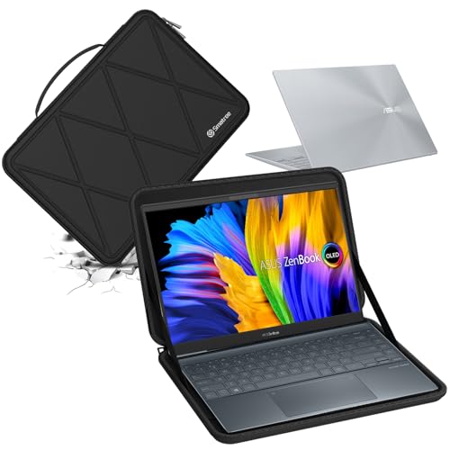 Smatree Hard EVA Protective Sleeve Case Compatible for 14 inch ASUS Zenbook A14 UX3407 Copilot+PC, for 14 inch ASUS Zenbook S 14 UX5406, for 13.3 inch ASUS Zenbook Flip 13 OLED UX363 Laptop (X8026)