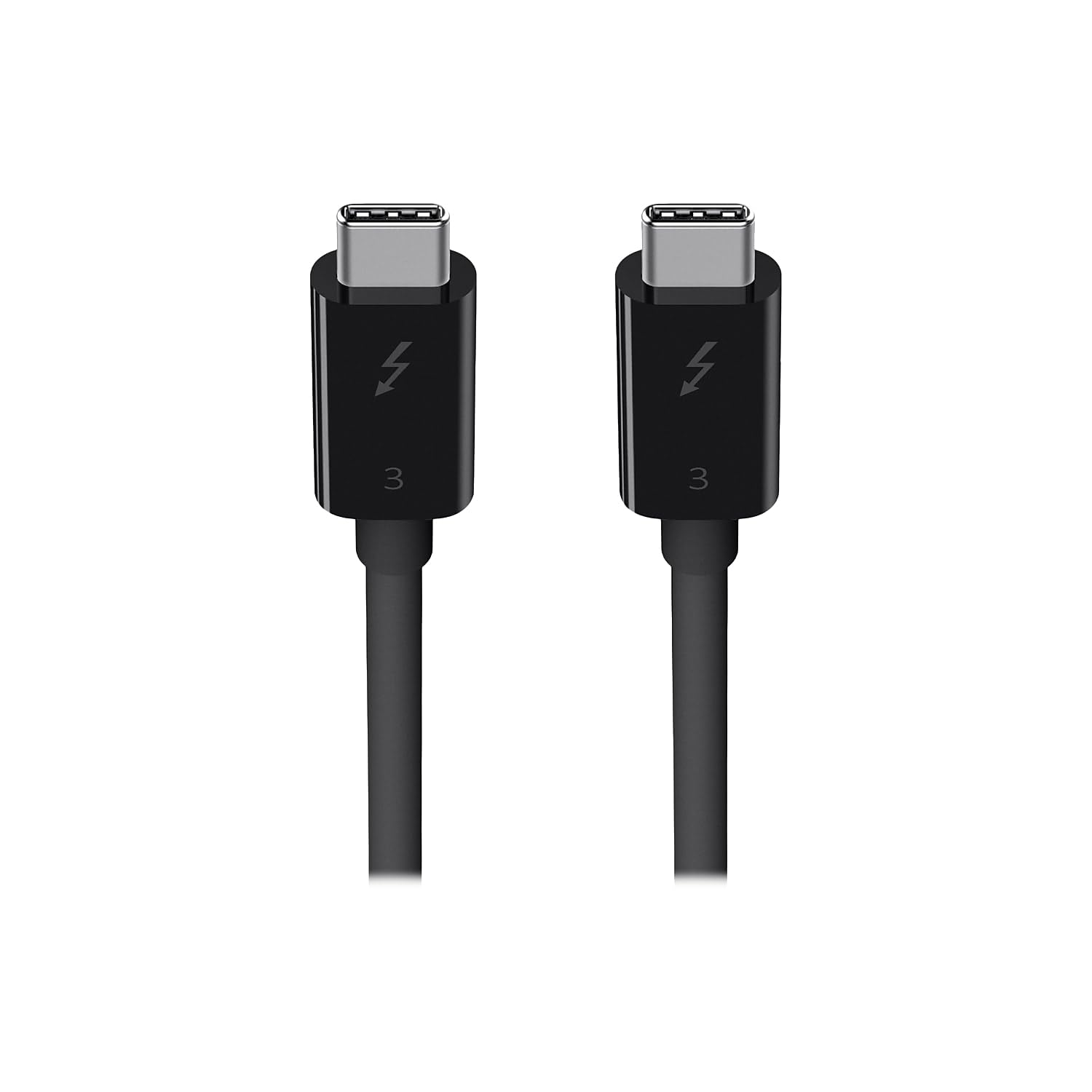 2.6' Thunderbolt Cable Black
