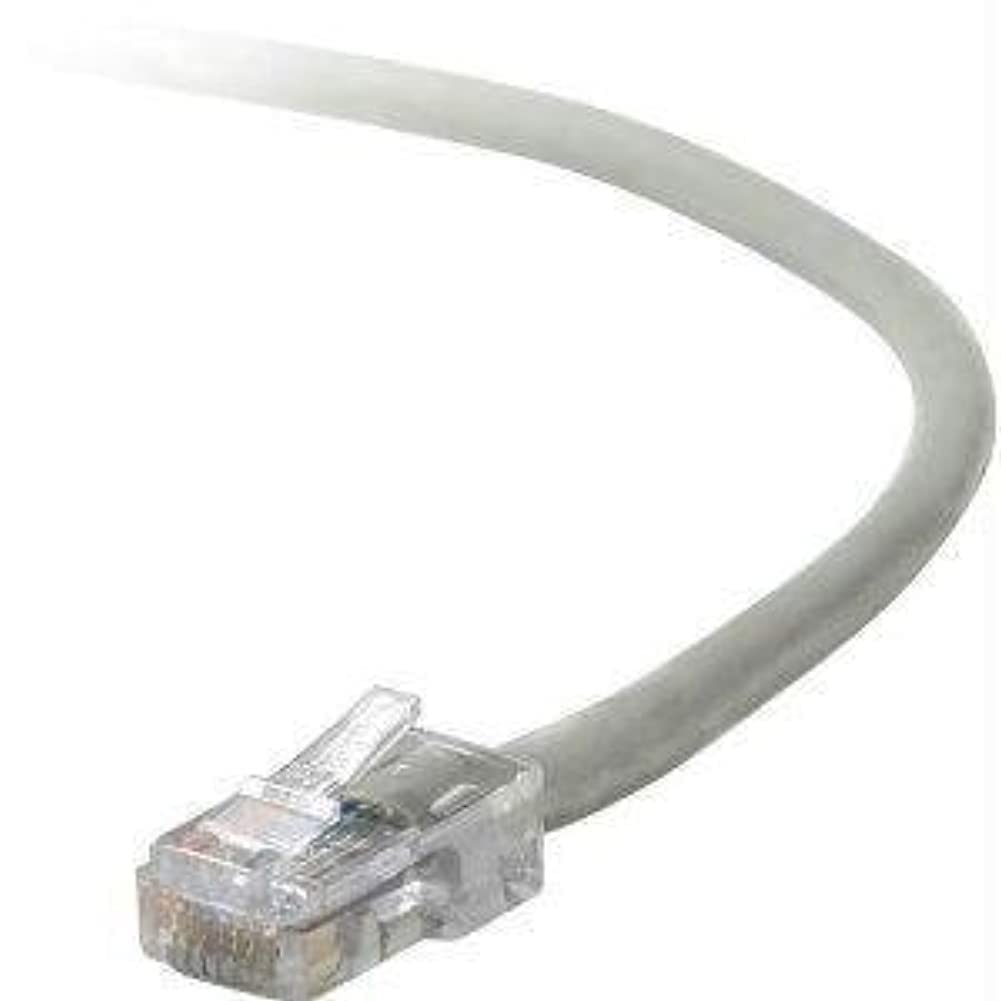 Belkinponents 3Ft Cat5E Patch Cable Utp Gray Pvc Jacket 24Awg T568B 50 Micron Gold Plate