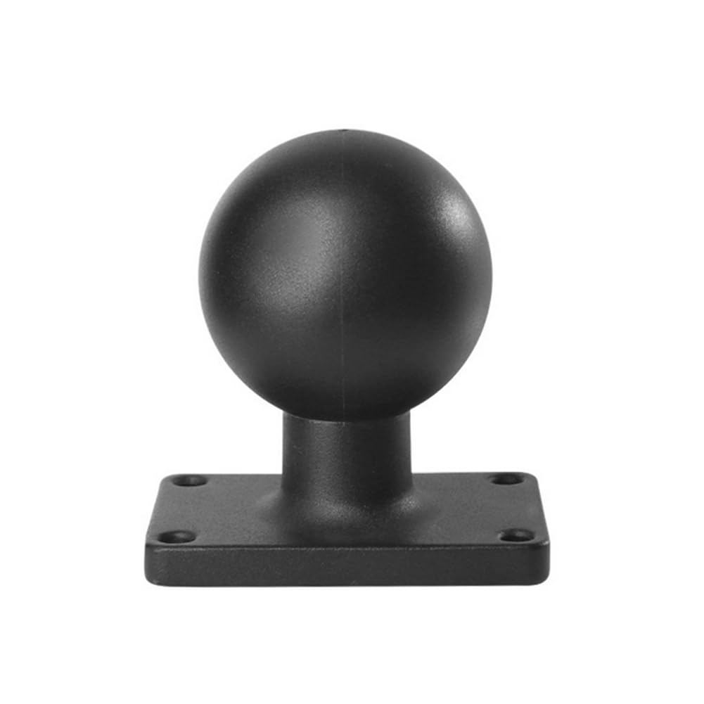 Strg 2.25'' Ball Mounts With Amps Rectangle Plate, Ball Mount Base Compatible With Ram And 2.25' Ball Double Socket Arm From Arkon, Ibolt And Tackform Enterprise Series