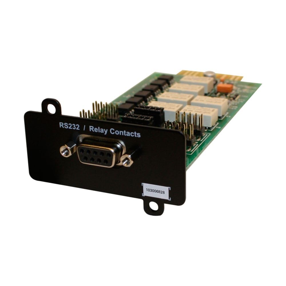 Eaton DB9 RS-232 Relay/Serial Interface Mini-Slot Card for Eaton 5PX G2, 9SX, and 9PX Lithium-ion UPS Systems