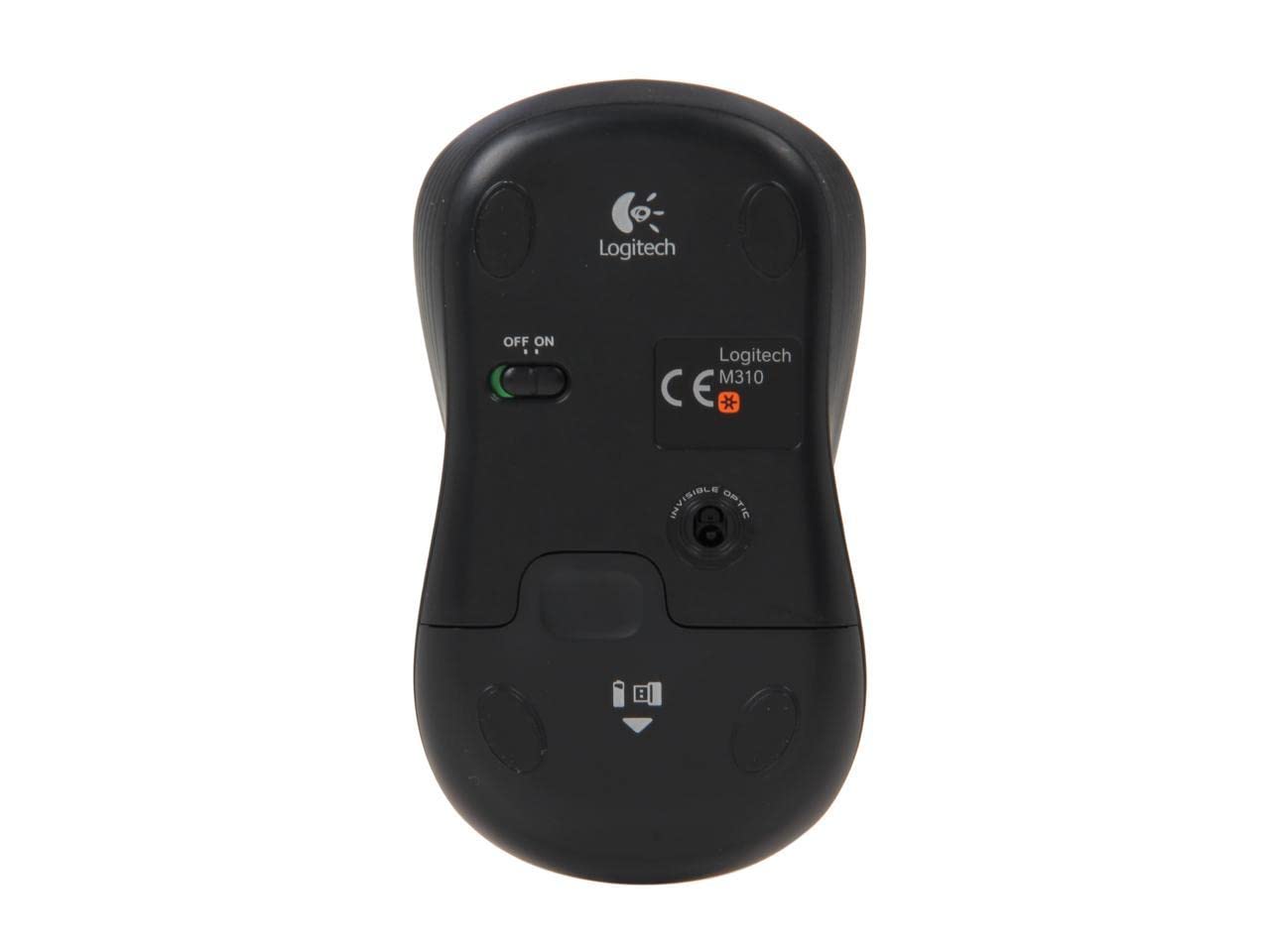 Logitech Wireless Mouse M310Flame Red Gloss