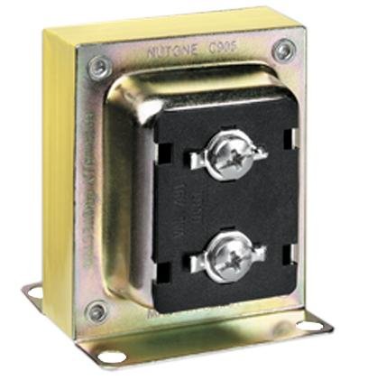 Broan C905 Transformer, Doorbell, Signaling, 16V, 10Va, Single Chime