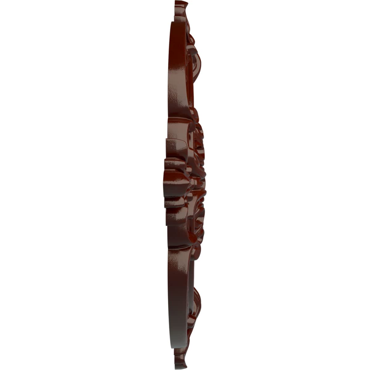 Ekena Millwork Cm28Bebmf Benson Classic Ceiling Medallion, 28 3/8''Od X 3 3/4''Id X 1 5/8''P, Hand Painted Brushed Mahogany
