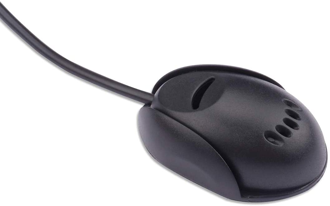 Fingerlakes Mic 2.5Mm External Microphone Assembly For Car Vehicle Head Unit Bluetooth Enabled Audio Stereo Radio Receiver Gps D