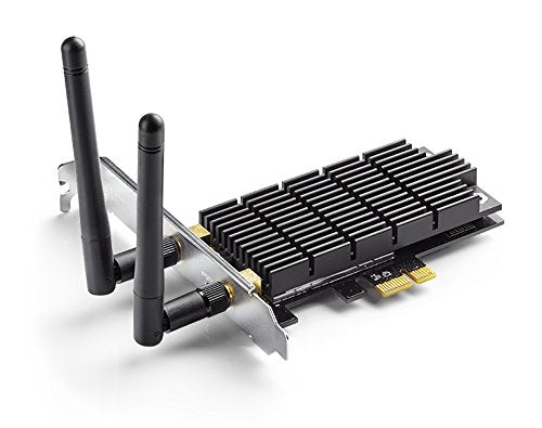 Tp Link Ac1300 Pcie Wifi Pcie Card(Archer T6E)  2.4G/5G Dual Band Wireless Pci Express Adapter, Low Profile, Long Range, Heat Si