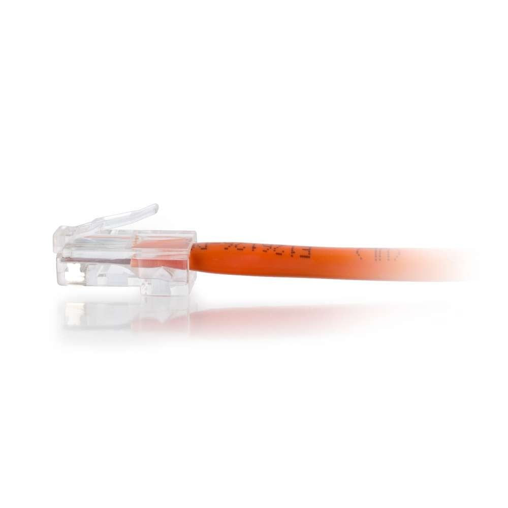 C2G 04196 Cat6 Cable   Non Booted Unshielded Ethernet Network Patch Cable, Orange (7 Feet, 2.13 Meters)