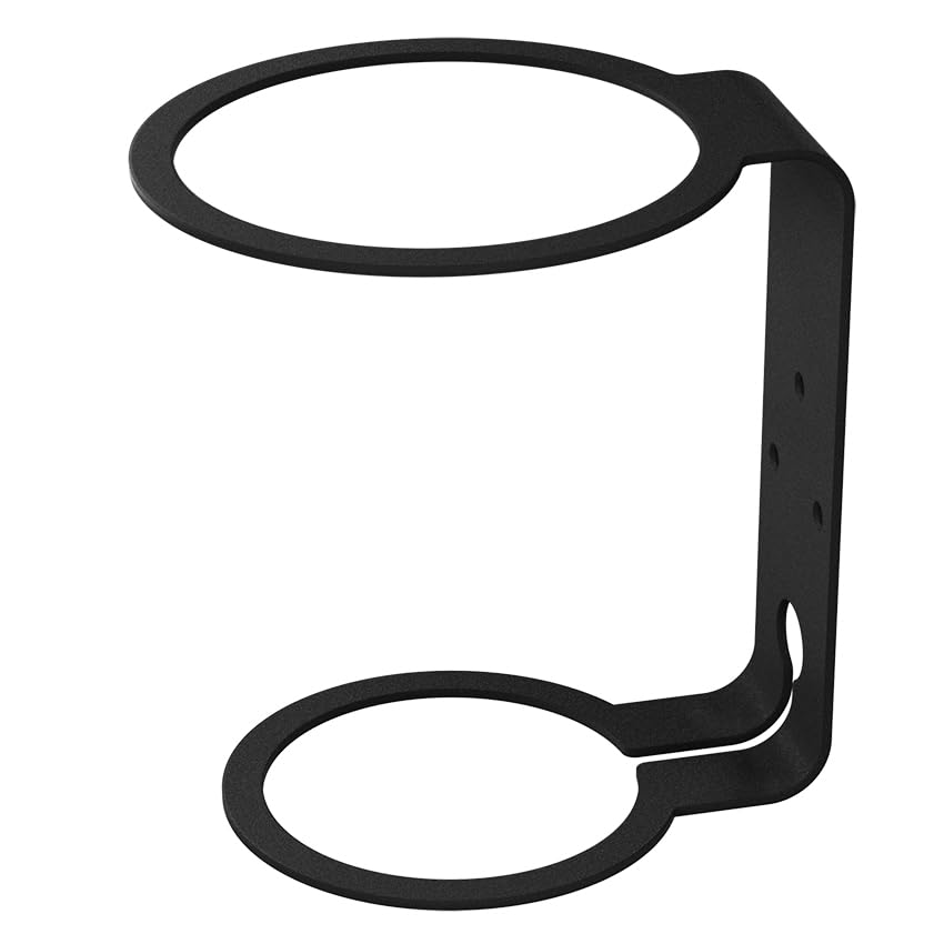 RackSolutions HomeBase Wall Mount for 2nd Generation HomePod – Black, Fully Assembled, Open Design, Includes Hardware