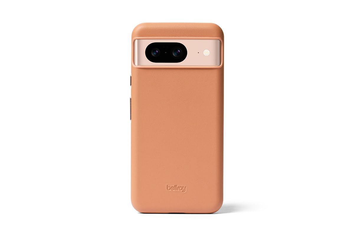 Bellroy Leather Case for Pixel 8 - (Leather Google Phone Case) - Biscotti