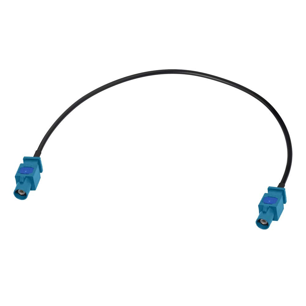 Bingfu Fakra Z Male To Male Vehicle Car Antenna Adapter Cable 30Cm 12 Inch For Car Stereo Android Head Unit Gps Navigation Fm Am