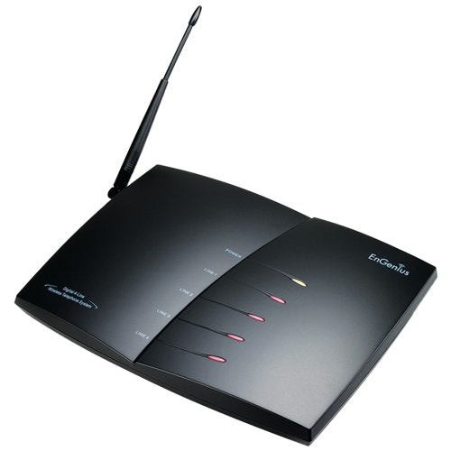 Engenius Technologies Durafonpro Bu 900 Mhz Radio Frequency 90 Handset 4 Line Landline Telephone