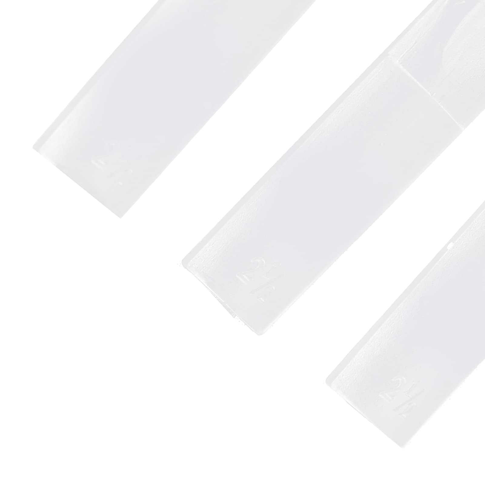 3 Pcs Alto Saxophone Reed Resin Alto Sax Reeds With Full Warm And Flexible Sound Traditional Reeds(Transparent Color)