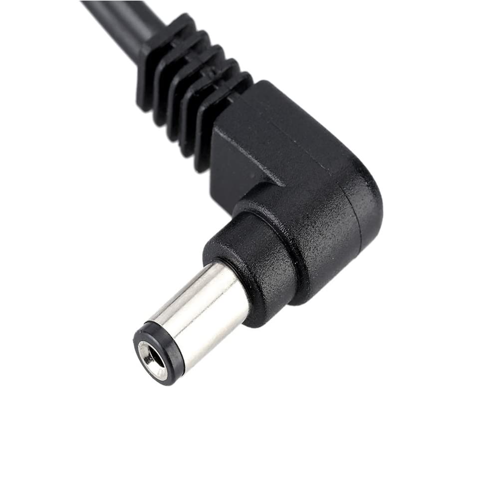 Godtone 1 To 8 Way Daisy Chain Cable Guitar Effect Pedal Power Supply Splitter Cable Adapter Power Cable Black (1To8 Way Cable)