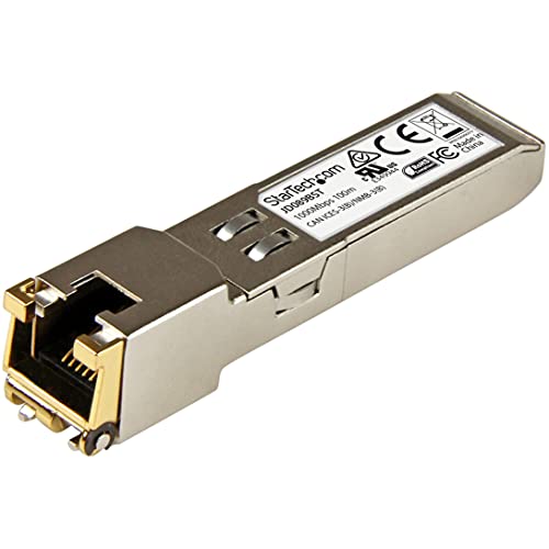 Startech.Com Hpe Jd089B Compatible Sfp Module   1000Base T   Sfp To Rj45 Cat6/Cat5E   1Ge Gigabit Ethernet Sfp   Rj 45 100M   Hp