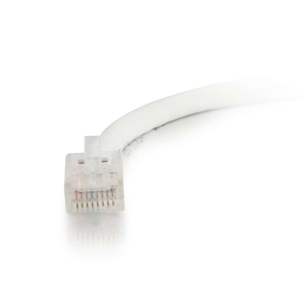 C2G 04250 Cat6 Cable   Non Booted Unshielded Ethernet Network Patch Cable, White (75 Feet, 22.86 Meters)