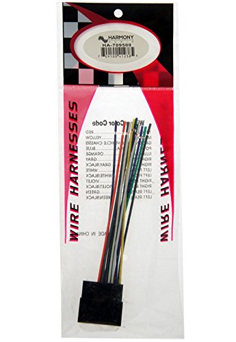 Harmony Audio Compatible With 2002 2008 Jaguar X Type Ha 709500 Factory Stereo To Aftermarket Radio Harness Adapter