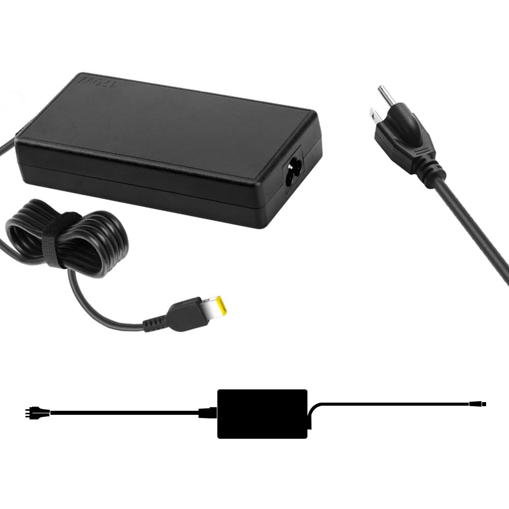 170W Ac Adapter Charger Fit For Lenovo Thinkpad P1 P50 P51 P52 P53 P70 P71 P73 W540 W541 T540P Adl170Ndc2A Adl170Ndc3A Adl170Nlc