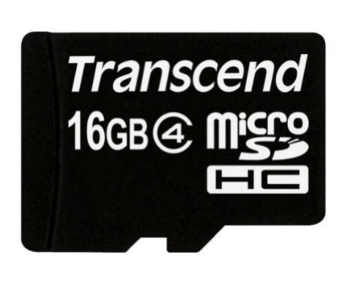Transcend 16 Gb Class 4 Microsdhc Flash Memory Card Ts16Gusdhc4