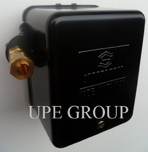 New Pressure Switch For Air Compressor 140 175 Psi W/Metal Enclosure & Unloader Replaces 69Hau1 Furnas Siemens