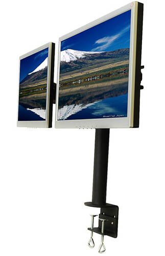 Lcd-2050 Dual Extended Arm Lcd Monitor Mount - For 2 Lcds
