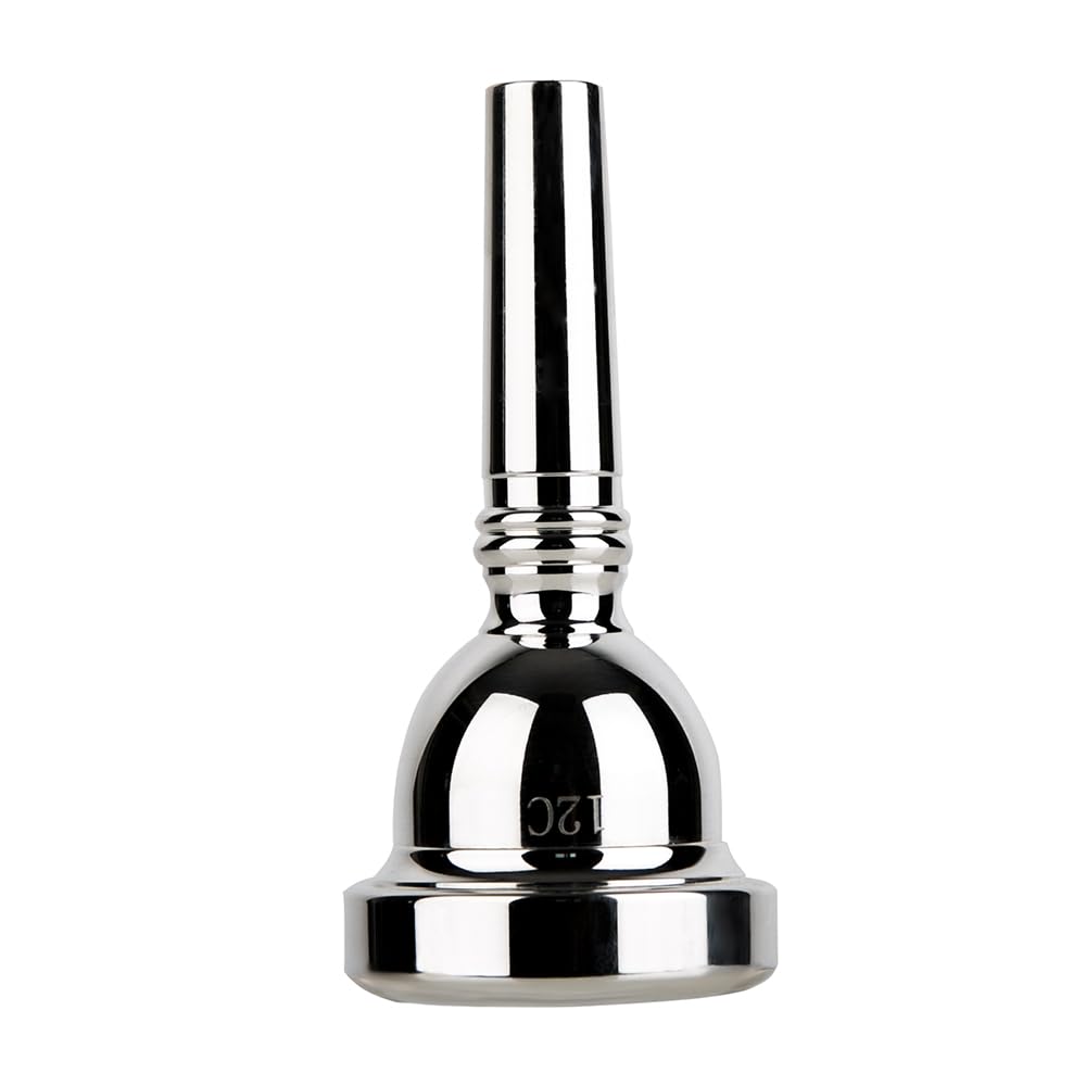 Glory Professonal Silver Plated Alto Trombone Mouthpiece 12C