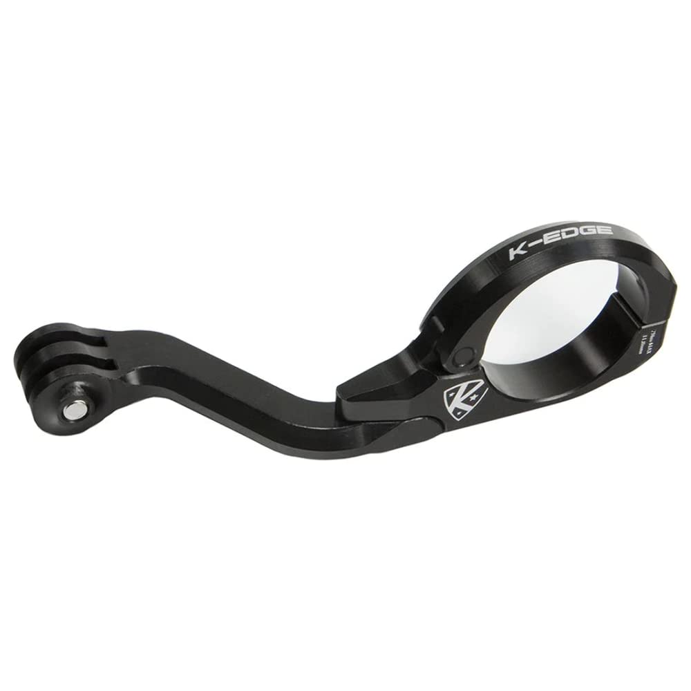 KEdge | Go Big Handlebar Mount | GoPro Style Mount Compatible | Fits 31.8mm Diameter Bars