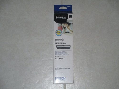 Epsonamp;Reg;   S015329 Ribbon, Black   Sold As 1 Each   For Use With Epsonamp;Reg; Fx890 Printer.