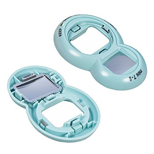 Forapid Mini Selfie Lens Close Up Lens With Self Portrait Mirror Compatible With Fujifilm Mini 9 Mini 8 Mini 7S, Polaroid 300 Film Cameras (Light Blue)