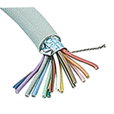 Jameco Valuepro SC9-25 Multi-Conductor Cable, Round, 9 Conductor, 25 Length, Gray