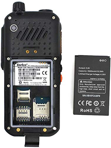 Inrico T320 4G Internet Mobile Radio Wifi Bluetooth Radio Unlocked Gsm Compatible With Zello Real Ptt Android 7.0 Network Radio
