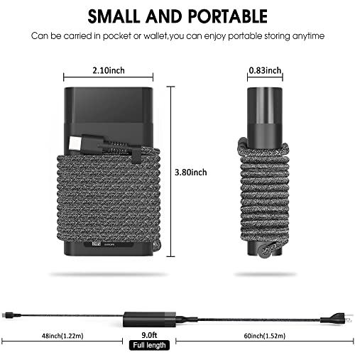 2024 New Slim Hp 65W Usb C Laptop Charger Replacement For Hp Spectre X360/Chromebook/Elitebook X360/Envy/Elite X2/Probook/Google