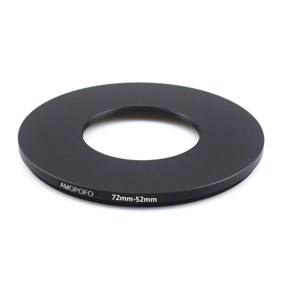 72Mm To 52Mm /72Mm 52Mm Step Down Ring Filter Adapter For All Brands Uv,Nd,Cpl,Metal Step Down Ring Adapter