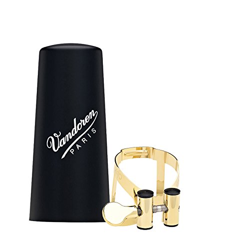 Vandoren Lc51Gp Mo Ligature And Plastic Cap For Bb Clarinet Gold Plated