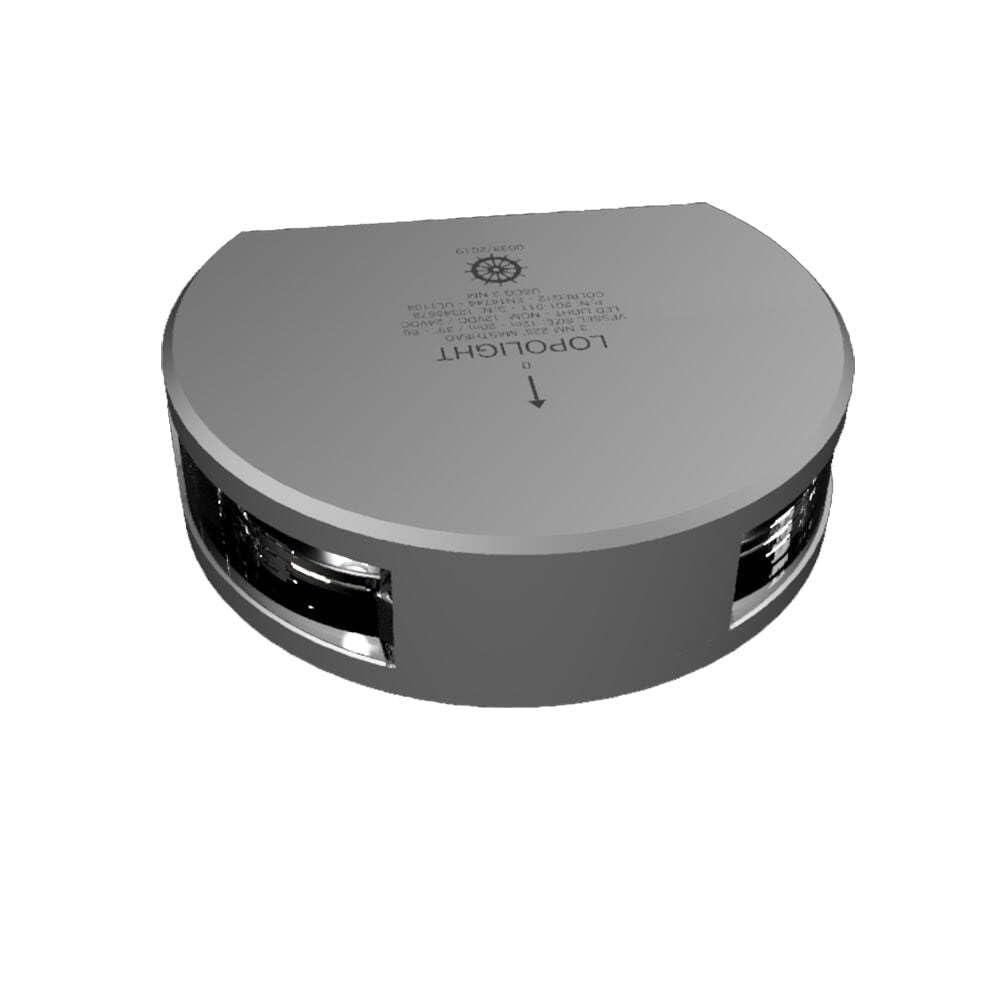 Lopolight Series 201-011 - Masthead Light - 3Nm - Vertical Mount - White - Silver Housing,WBLITB08C256PYT