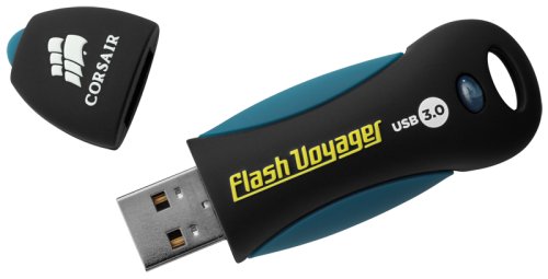 Corsair Cmfvy3A-64Gb 64 Gb Usb 3.0 Flash Voyager Flash Drive, Black