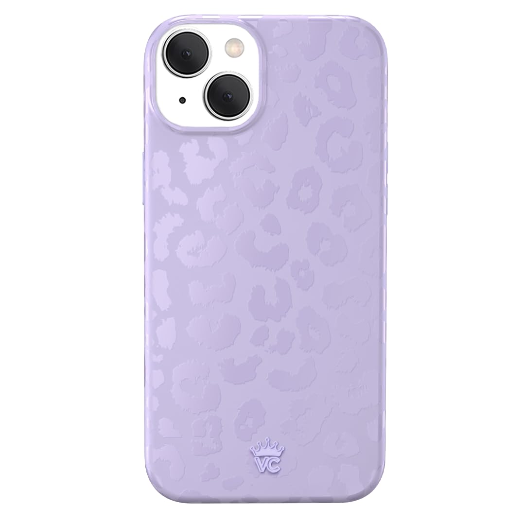 Velvet Caviar For Iphone 15 Case Purple Leopard   Compatible With Magsafe [8Ft Drop Tested]