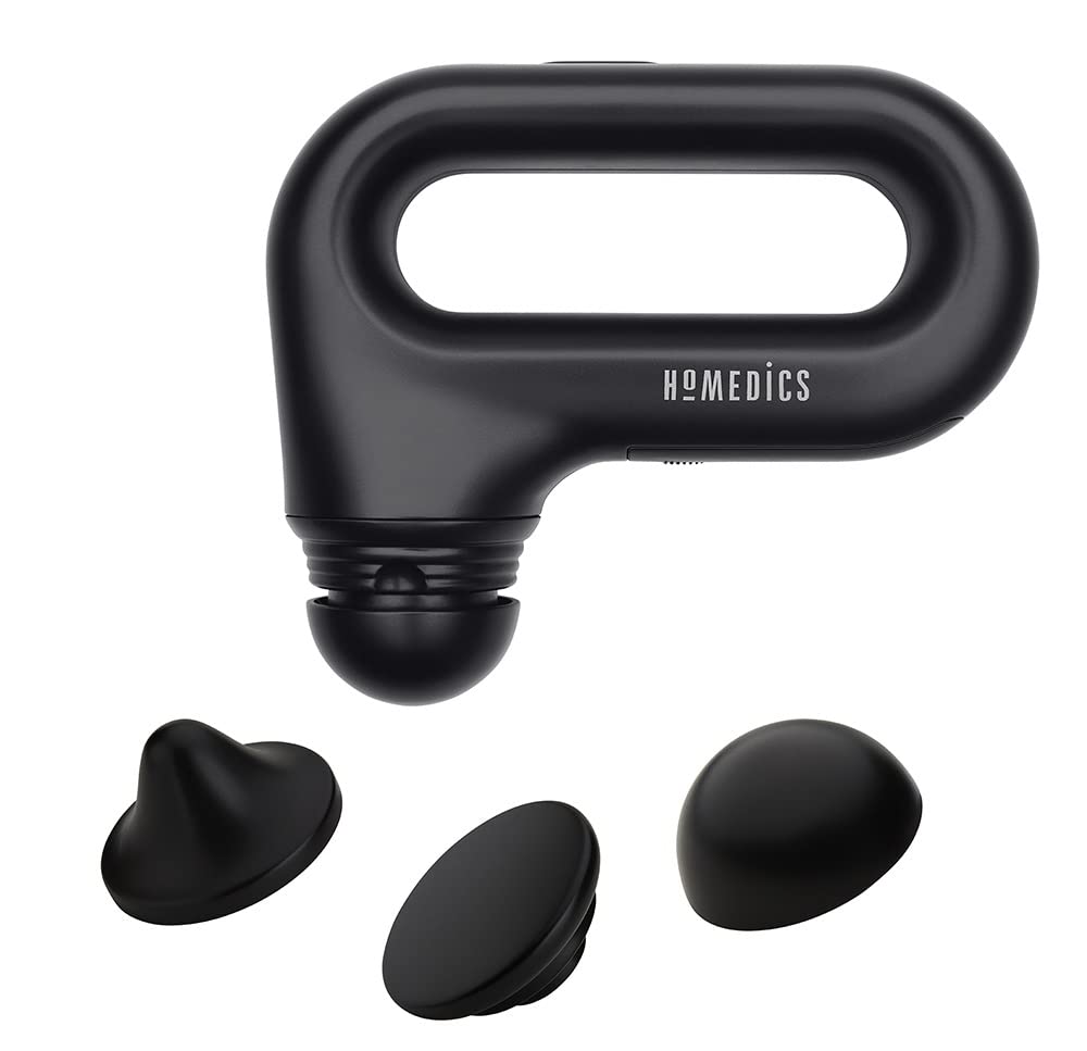 Homedics Portable Full Body Vibration Massager, Effective Targeted And Full Body Massage, High & Low Intensity Levels, Ergonomic