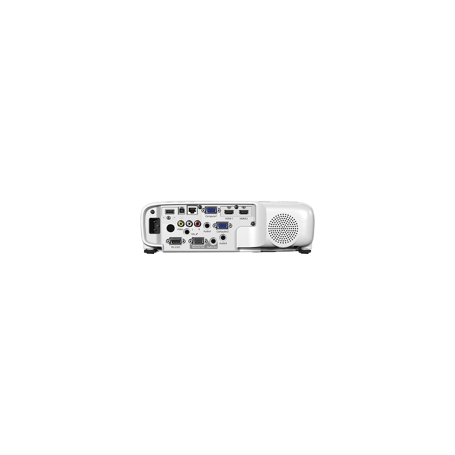 Epson, Epsv11H985020, Powerlite 119W 3Lcd Wxga Classroom Projector With Dual Hdmi, 1 Each, White, 3.4X11.6X10.2