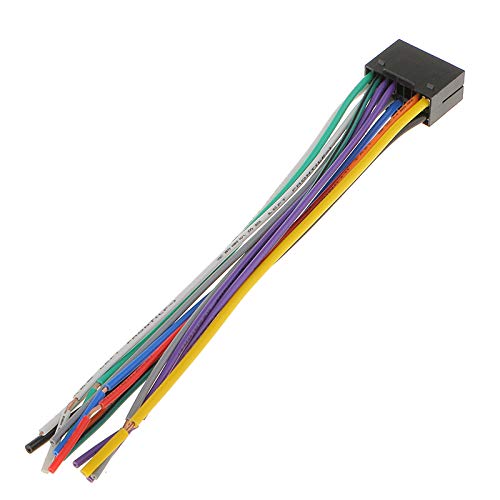 Strpump 16Pin Android Car Radio Stereo Power On Harness Test Start Wire Cable For Aftermarket Android Radio Stereo With 16Pin Po