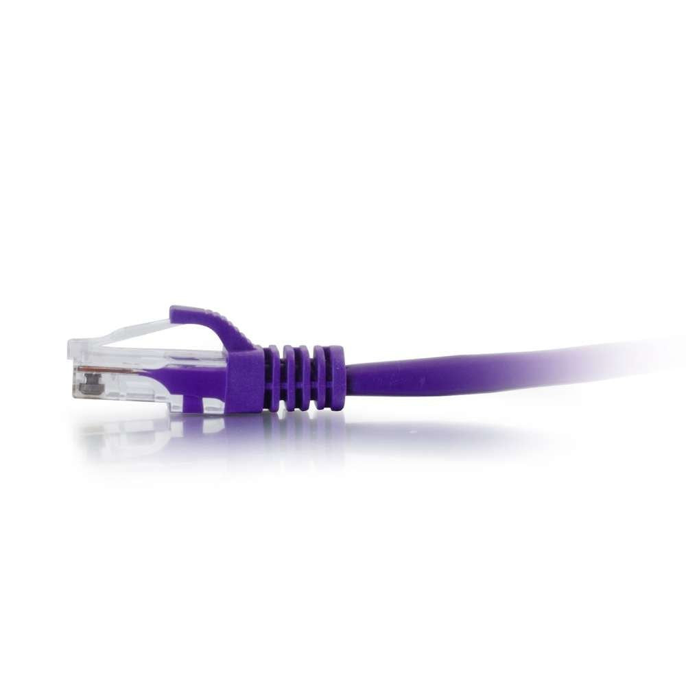 C2G Legrand Cat6 Ethernet Cable, Snagless Unshielded Cat6 Patch Cable, Purple Network Patch Cable, 7 Foot Utp Ethernet Network P