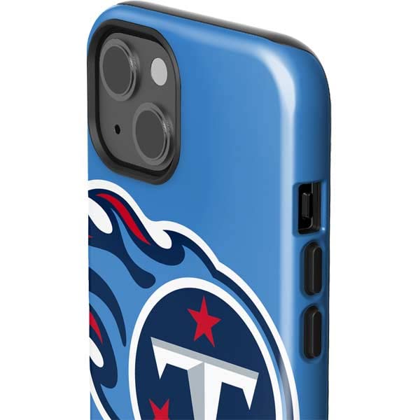 Skinit Impact Phone Case Compatible With Iphone 14   Officially Licensed Nfl Tennessee Titans Large Logo Design