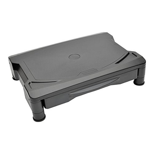 Tripp Lite Lcd Display Tv Monitor Riser Stand W/ Storage Drawer, Raises Up To 4.7In.For Monitors, Printers Or Laptops (Mr1612D1)
