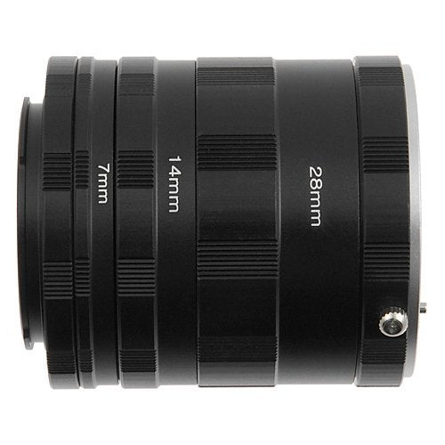 Fotodiox Macro Extension Tube Set Compatible With Sony E Mount Cameras For Extreme Macro Photography