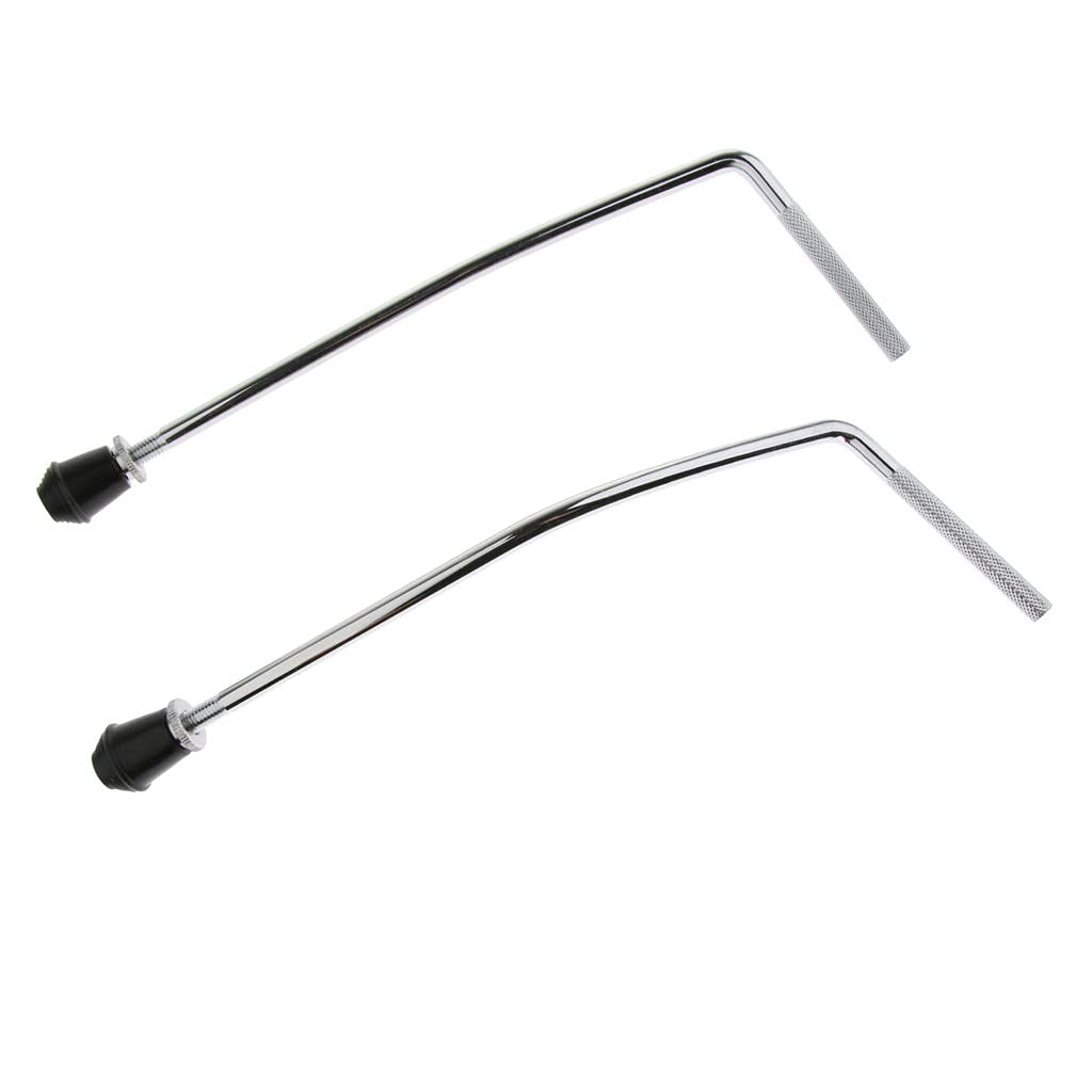 Baosity 1 Pair Bass Drum Legs For Percussion Accessories