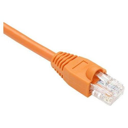 50Ft Orange Cat6A 10 Gigabit Patch Cable, Utp, Snagless